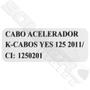 Imagem de Cabo Acelerador Yes 125 2009 a 2016 Semi-Injetada K Cabos