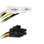 Imagem de Cabo Adaptador 8 Pinos PCI-E 6+2 Molex Placa De Vídeo PSU Dex