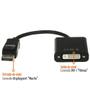 Imagem de Cabo Adaptador Conversor DisplayPort Macho x DVI-I Femea