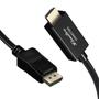 Imagem de Cabo Adaptador Conversor Displayport Para Hdmi 2m Blindado Cabo Dp Hdmi 2 Metros (M121)