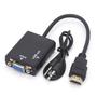Imagem de Cabo Adaptador Conversor HDMI para VGA com Áudio - MINIMEN