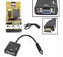 Imagem de Cabo Adaptador Conversor Hdmi Para Vga Com Saída P2 De Áudio