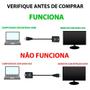 Imagem de Cabo Adaptador Conversor Hdmi Para Vga Com Saída P2 De Áudio