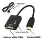 Imagem de Cabo Adaptador De Vídeo Hdmi Para Vga Com Saida De Áudio P2