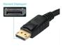 Imagem de Cabo Adaptador DisplayPort Macho X Vga Fêmea
