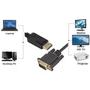 Imagem de Cabo adaptador displayport x vga de 1,80 metros