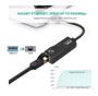 Imagem de Cabo Adaptador Ethernet Rj45 Rede Usb 3.0 Gigabit 10/100/1000mbps Placa de Rede Externa