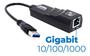 Imagem de Cabo Adaptador Ethernet Rj45 Rede Usb 3.0 Gigabit 10/100/1000mbps Placa de Rede Externa