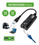 Imagem de Cabo Adaptador Ethernet Rj45 Rede Usb 3.0 Gigabit 10/100/1000mbps Placa de Rede Externa