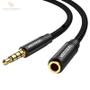 Imagem de Cabo Adaptador Extensão P3 4 Vias Note Fone De Aparelhos