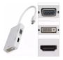 Imagem de Cabo Adaptador Mac Thunderbolt/mini Displayport 3x1 Hdmi Vga