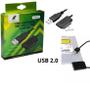 Imagem de Cabo Adaptador Mini Sata P/Usb Gravador Cd Dvd Note