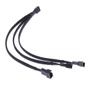 Imagem de Cabo Adaptador PWM Cooler Fan 4 Pinos 3 Saidas, 25CM - Alloy