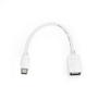 Imagem de Cabo Adaptador Tipo C Otg Pendrive Para Celular E Tablet