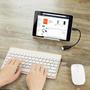 Imagem de Cabo Adaptador Tipo-C USB-C Femea Otg Para Pendrive Celular Tablet Mouse  Compatível com Macbook