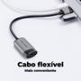 Imagem de Cabo Adaptador USB A para P2 3,5mm Pc Notebook Vention