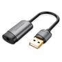 Imagem de Cabo Adaptador USB A para P2 3,5mm Pc Notebook Vention