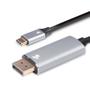 Imagem de Cabo adaptador usb c - p/displayport macho 4k 60hz - 1.8m, 5+