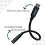 Imagem de Cabo Adaptador Usb Tipo C Para P2 Compatível Samsung A54 A55 A35 A34 M35 S23 5g