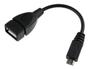 Imagem de Cabo Adaptador V8 Otg Micro Usb Fêmea Celular Tablet Pendriv