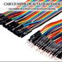Imagem de Cabo Arduino Wire Jumper Macho X Fêmea 20 Cm 40 Fios Pçs