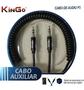 Imagem de Cabo Auxiliar P2 X P2 Espiral Audio Stereo 1,0 m Kingo Original