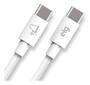 Imagem de Cabo BRANCO USB Tipo-C para TIPO-C ELG - TC602
