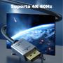 Imagem de Cabo CableTime DisplayPort 1.2 4K 60Hz Pc Monitor Gamer 3m