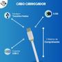 Imagem de Cabo Carregador 2 METROS Compatível com SAMSUNG GALAXY A05 / USB C