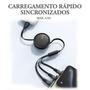 Imagem de Cabo Carregador 3 em 1 USB p/ USB-C Lightning Micro USB 1,2m