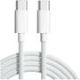 Imagem de Cabo Carregador 60W USB-C Para Tipo-C Carga Rápida Reforçado em Nylon 1m