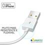 Imagem de Cabo Carregador Automotivo Usb Veicular Compativel iPhone 5 6 7 8 Plus X Reforçado Carga Rápida Ios