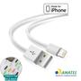 Imagem de Cabo Carregador Automotivo Usb Veicular Compativel iPhone 5 6 7 8 Plus X Reforçado Carga Rápida Ios
