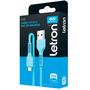 Imagem de Cabo Carregador Celular Flexivel Usb Tipo C Pvc 1m Letron
