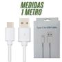 Imagem de Cabo Carregador Compatível Com iPhone Tipo C Lightning  Reforçado 1 Metro