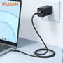 Imagem de Cabo carregador e dados 36W/3A Fast PD Tipo C/C 1,0M Preto