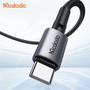 Imagem de Cabo carregador e dados 36W/3A Fast PD Tipo C/C 1,0M Preto