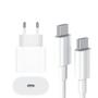 Imagem de Cabo Carregador + Fonte Compatível Tipo C Usb-C 20W