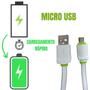 Imagem de Cabo Carregador Micro Usb Soyan Turbo Reforçado V8 1 Metro