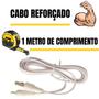 Imagem de Cabo Carregador Micro Usb Soyan Turbo Reforçado V8 1 Metro