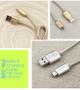 Imagem de Cabo carregador Original Pineng Fast celular Android Micro USB V8 Nylon 1,5m Transfere Dados e Carrega Universal 