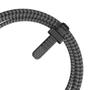 Imagem de Cabo Carregador Rápido 4 em 1 Defender 33W Tipo C para USB C com Adaptadores Micro USB V8  USB A 1,5m Gshield Cor Preto
