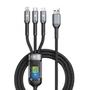 Imagem de Cabo Carregador Rápido Universal Conector Sumexr 3 Pontas Premiun