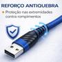Imagem de Cabo Carregador Tipo C Android Reforçado 2 Metros Original Inova