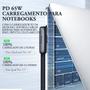 Imagem de Cabo Carregador Tipo C Para Tipo C 90 1m 65W 3A Led Mcdodo