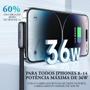 Imagem de Cabo Carregador Tipo C x Lightning 90 1m 36W 3A Led Mcdodo