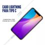 Imagem de Cabo Carregador Usb-c Light Compatível Rhos - 1m