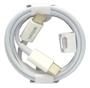 Imagem de Cabo Carregador Usb-c Tipo C 2 Lados 1m Branco Rápido Turbo