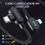 Imagem de Cabo Carregador Usb Tipo C P/ Lightning 36w L 90 2m Mcdodo