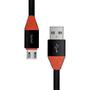 Imagem de Cabo Carregador Usb V8 Universal Reforçado 1 Metro 2400Mah